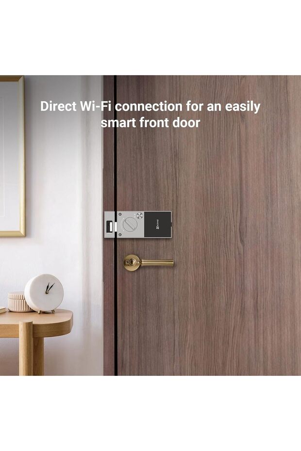 DL03 PRO Smart Rim Lock - Bluetooth & Wi-Fi Enabled, Multi-Method Keyless Entry. - 3