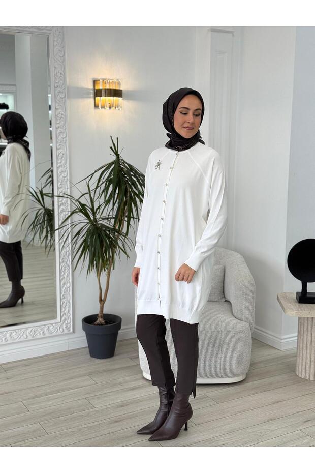 Yusufçuk Hırka Ekru 6283 - 8
