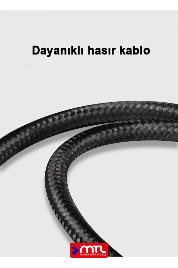 2in1 Type-C Şarj ve Ses Aktarımı Kulaklık Aux Dönüştürücü Tak Çalıştır Bluetooth Gerekmez MT5015 - 4