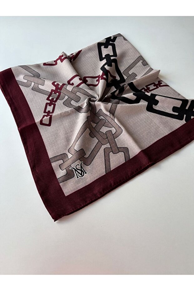 Masalsu Chain Patterned Scarf - 1