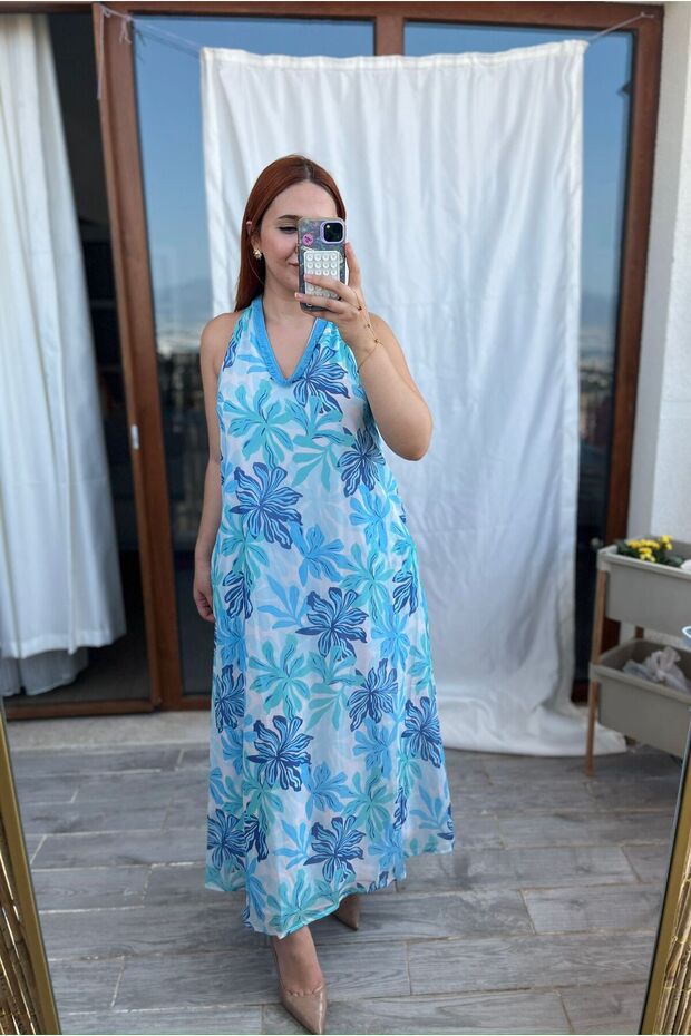 فستان منقوش - 2