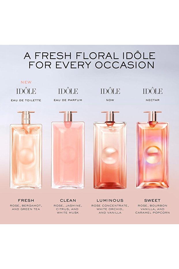 Idôle Eau de Toilette Fresh and Energizing for Women by Lancôme, 96 ml - 7