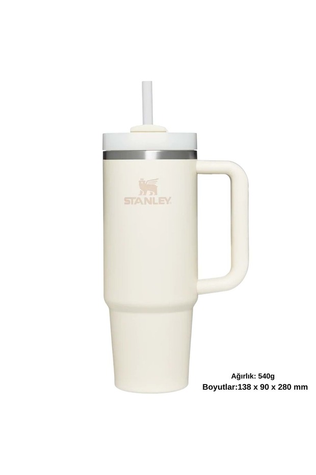 Quencher H2.O FlowState™ Tumbler Pipetli Termos 0.8L Pipetli Matara BEJ - 3