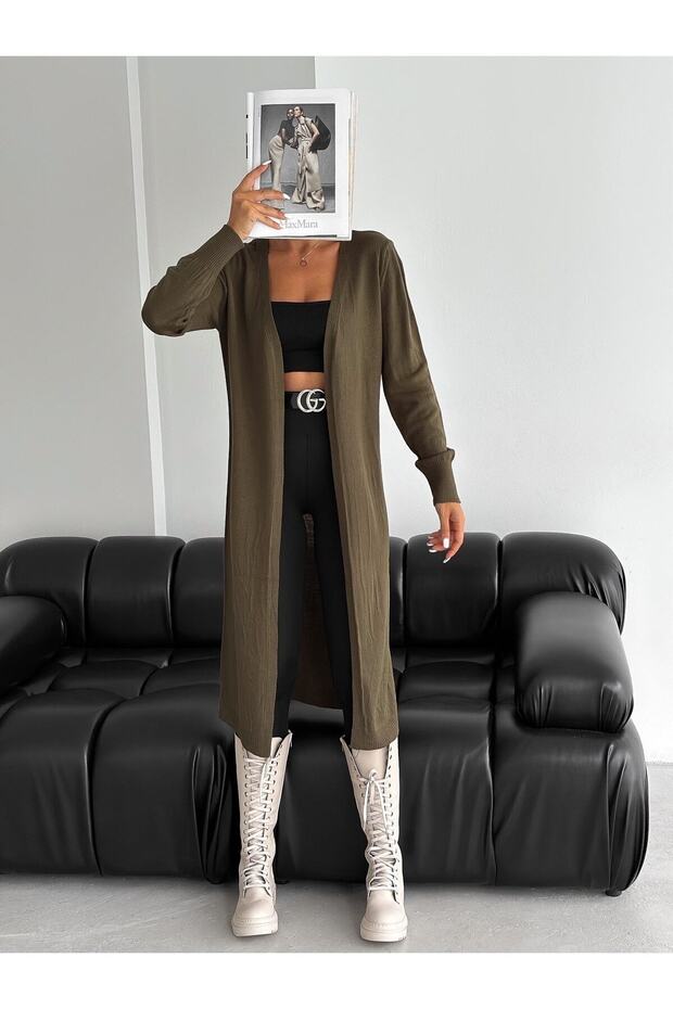 سترة نسائية أساسية طويلة - 5