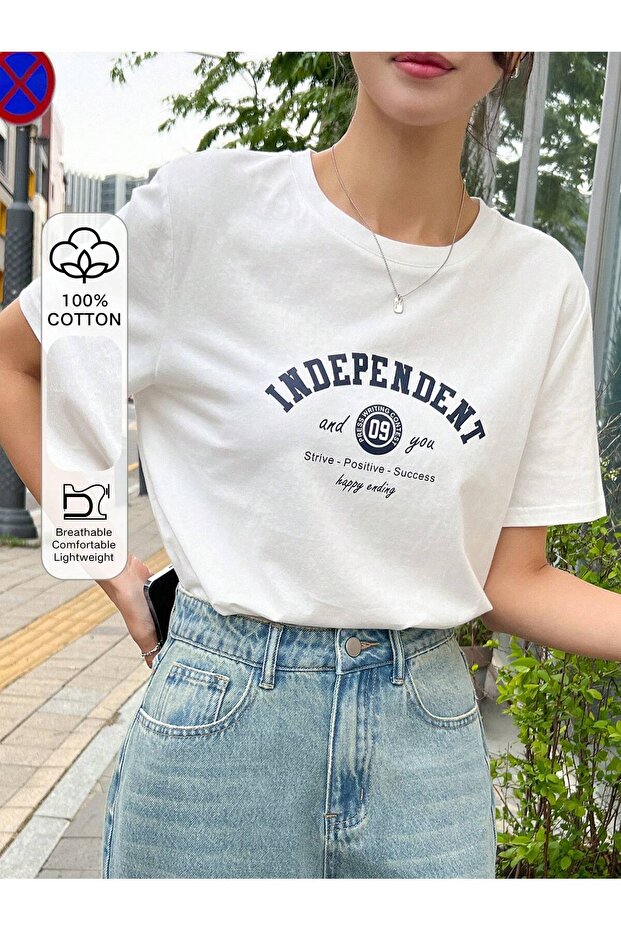 Independent Design Printed Tshirt