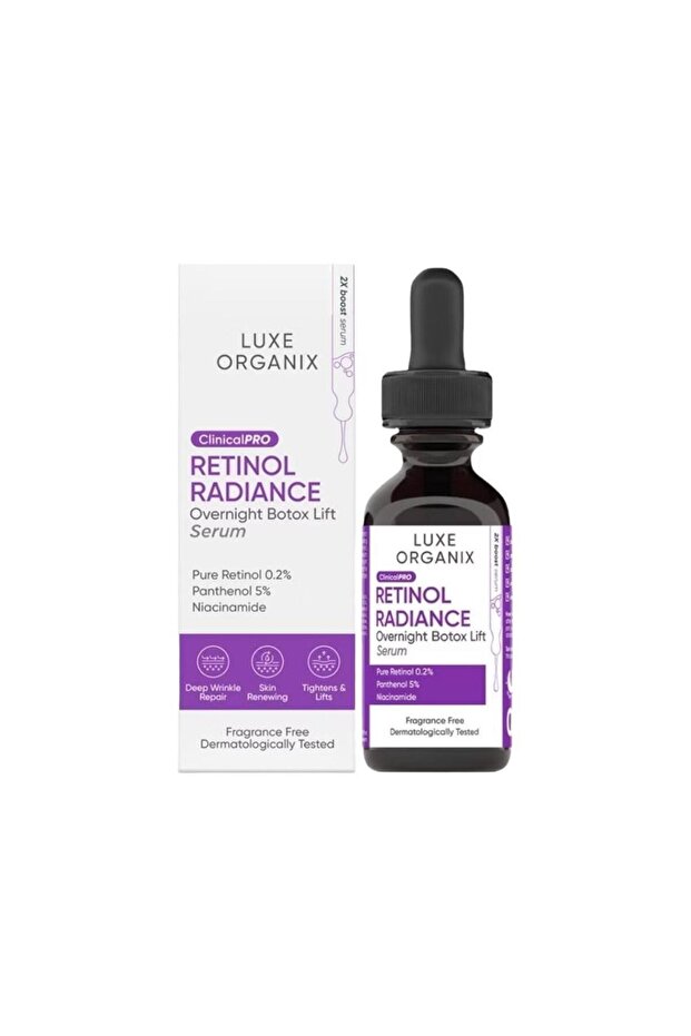 retinol radiance overnight botox lift serum
