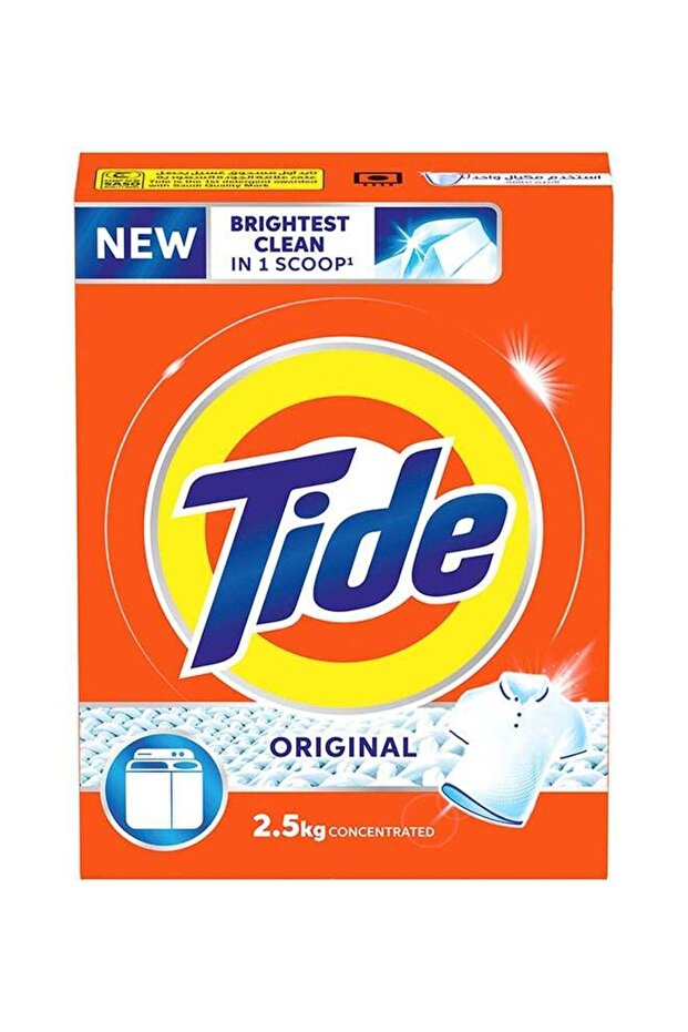 مسحوق غسيل برائحة أصلية أبيض 2.5 كجم - 1