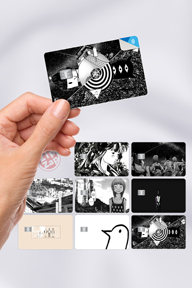 Oyasumi Punpun Goodnight Punpun Card Covering Sticker 8 Pieces