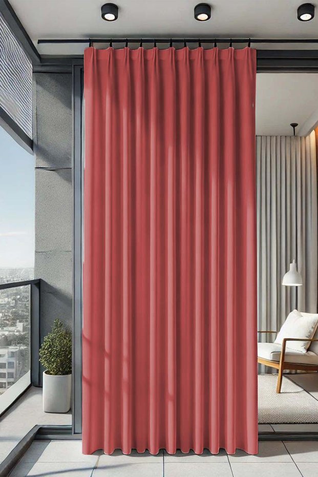 Waterproof Oxford Balcony Curtain Sunshade and Raincoat with Color and 200 cm Length Size Options