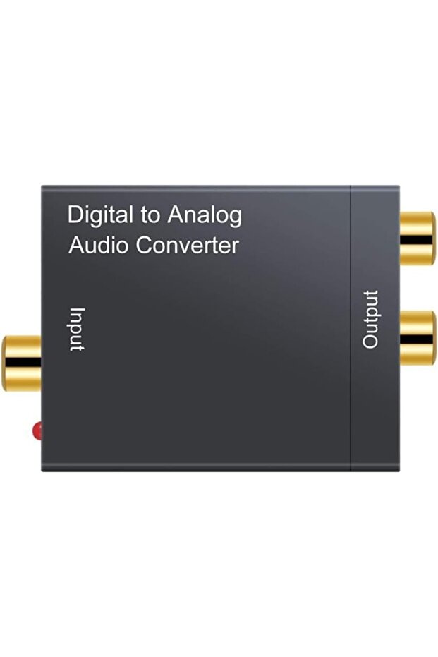 ynsShoping Analog Ses Dönüştürücü,Toslink, Optik çıkış to Rca çevirme DAC SPDIF Koaksiyel Optik Dönü - 1