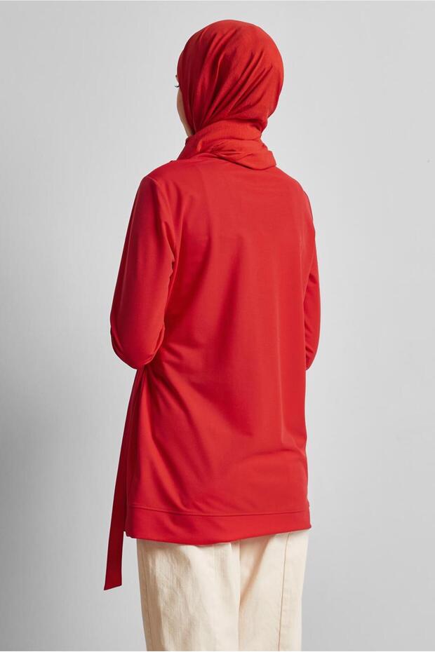 BİSİKLET YAKA EŞOFMAN TUNİK 45700 - 4