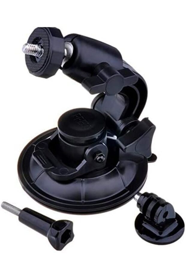 DSLR Camera/Action Camera Car Mount Black