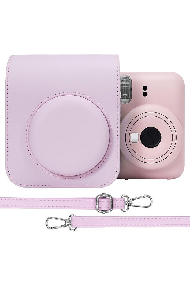 PU Leather Camera Case for Fujifilm Instax Mini 12 Instant Camera