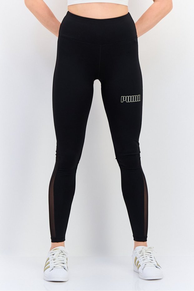 Women Sportswear Fit High Waist Training Leggings, Black