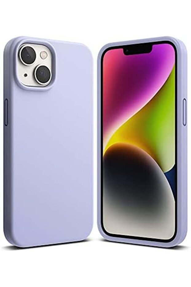 iPhone 14 Case Cover | Silicone Series | Lavender