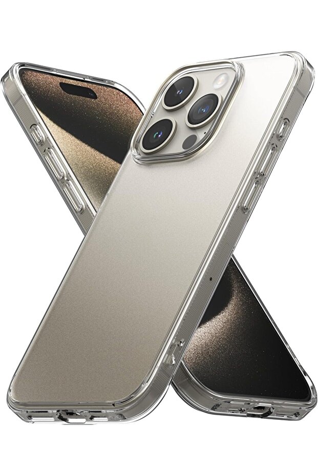 Fusion-X For iPhone 15 Pro Max Case Cover- Matte Clear