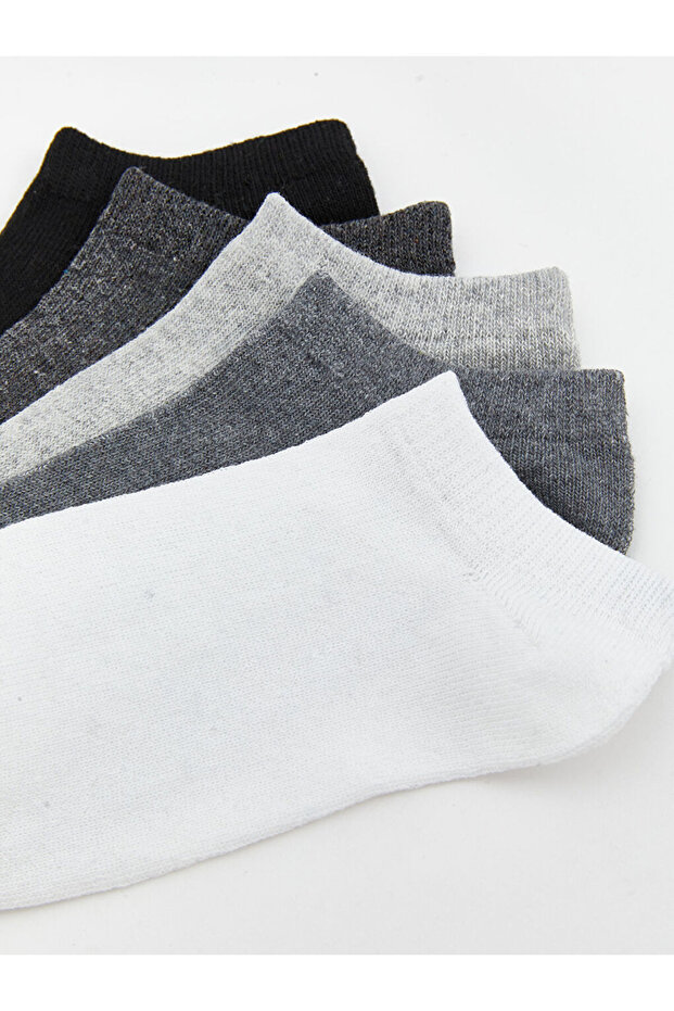 Create Your Style from Uzg Store |   Basic Boy's Booties Socks 5-Piece - 3