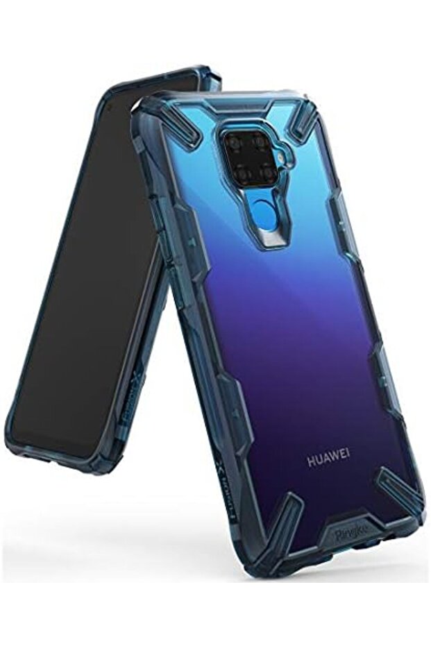 FXHW0024 Hard Phone Cover For Huawei Mate 30 Lite Space Blue