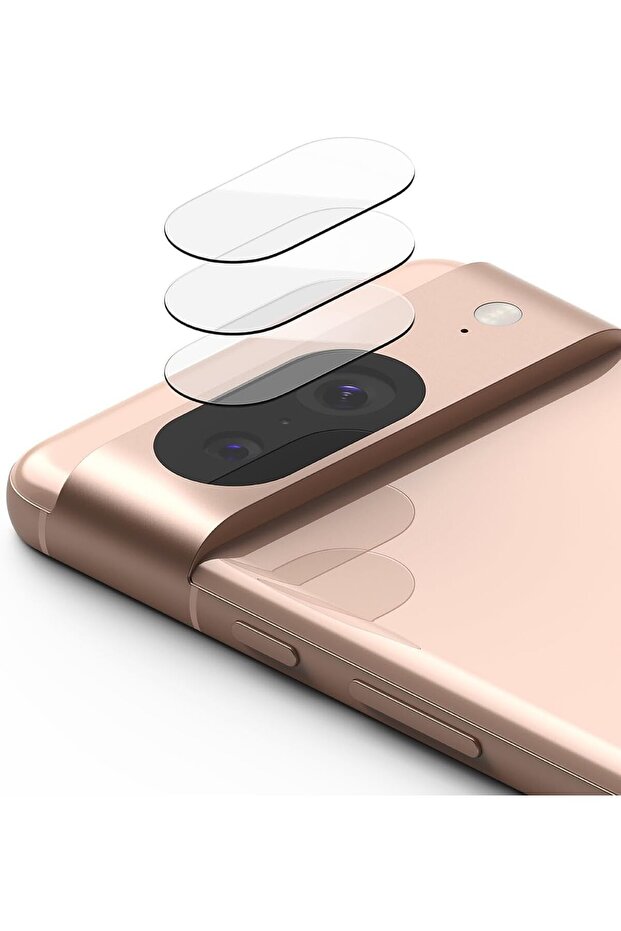 واقي عدسة جوجل بيكسل 8 | زجاج واقي للكاميرا | عبوة من 3 قطع - 1