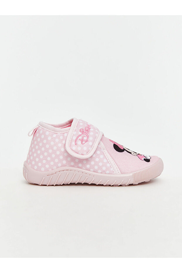 LCW STEPS YENİ SEZON Minnie Mouse Baskılı Kız Bebek Panduf - 2