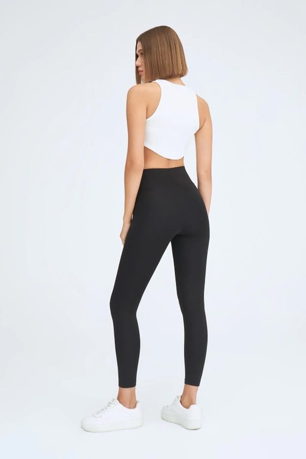 One Size Shaping Leggings Black