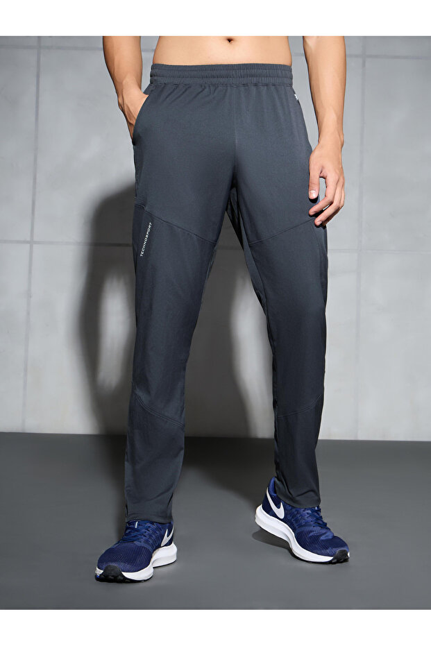 Men Solid Regular Fit Track Pants - 1