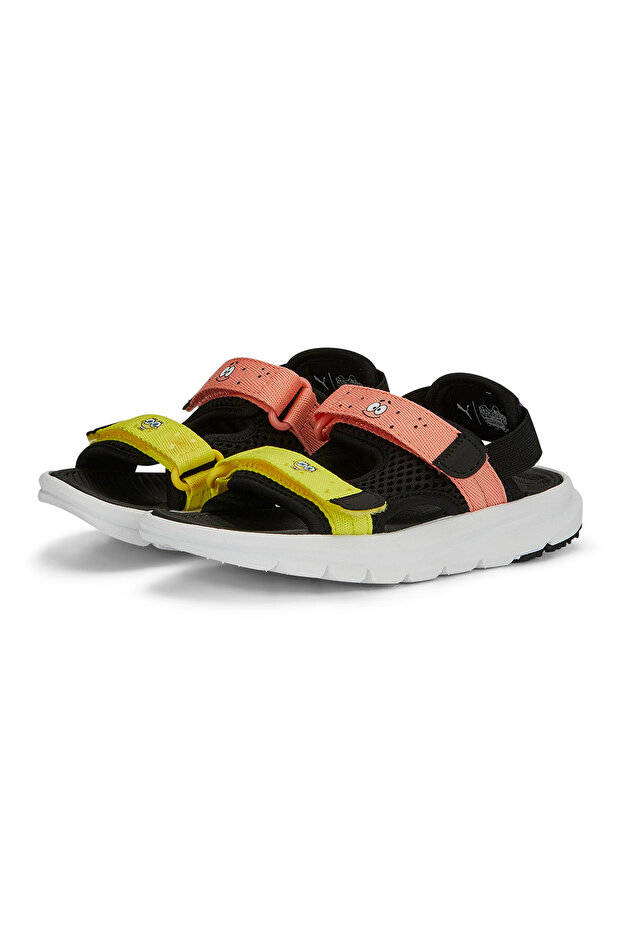 Evolve Spongebob Sandals - Black - 1