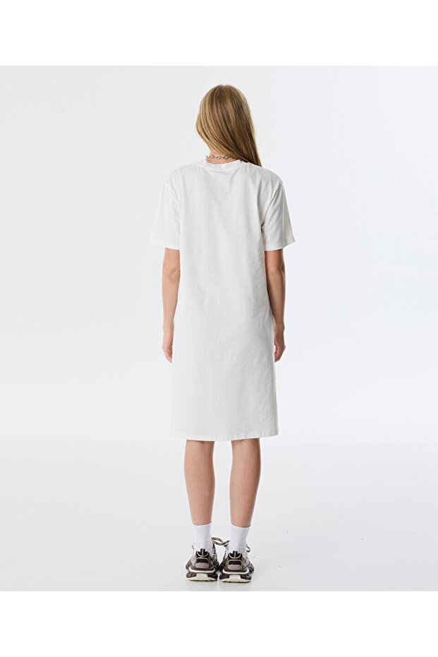 SLOGANLI PENYE ELBİSE - 6