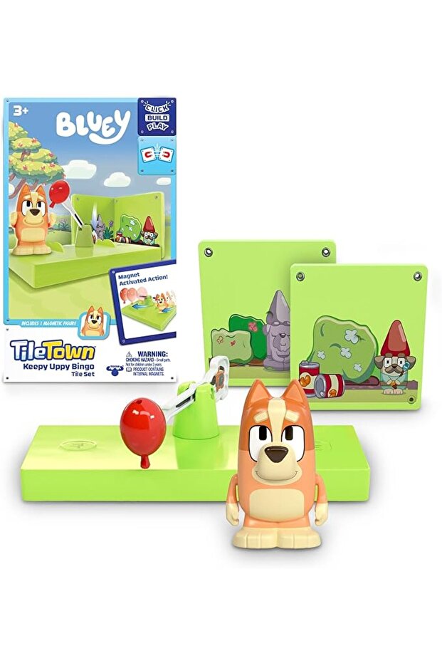 TILE TOWN S2 Booster Pack Keepy Uppy Bingo | Collectible Playset Accessory for Kids