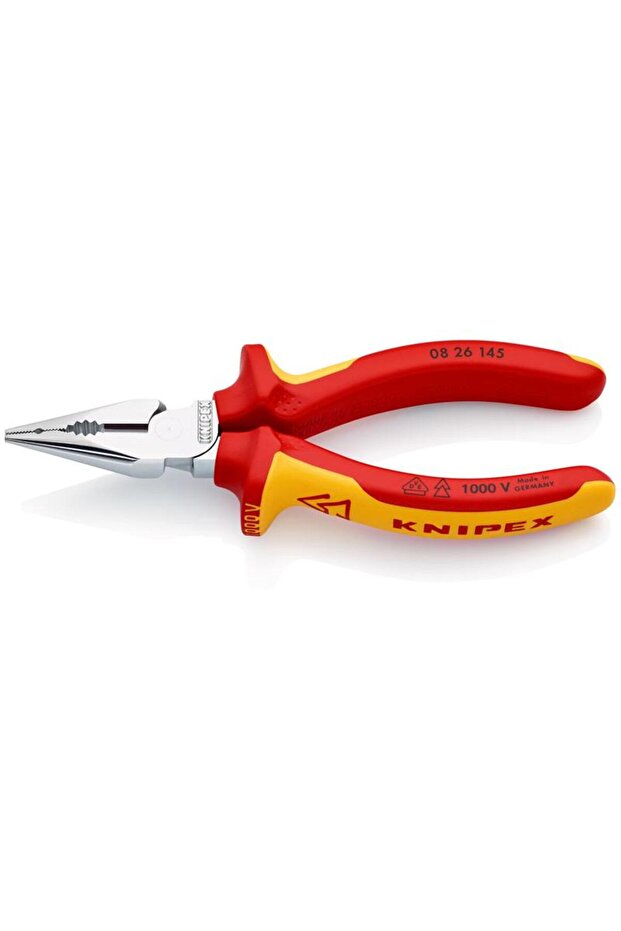 combination pliers/patent sharp with multi-component handle 145mm VDE - 1