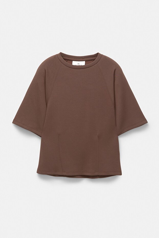 Kısa kollu sweatshirt - 5