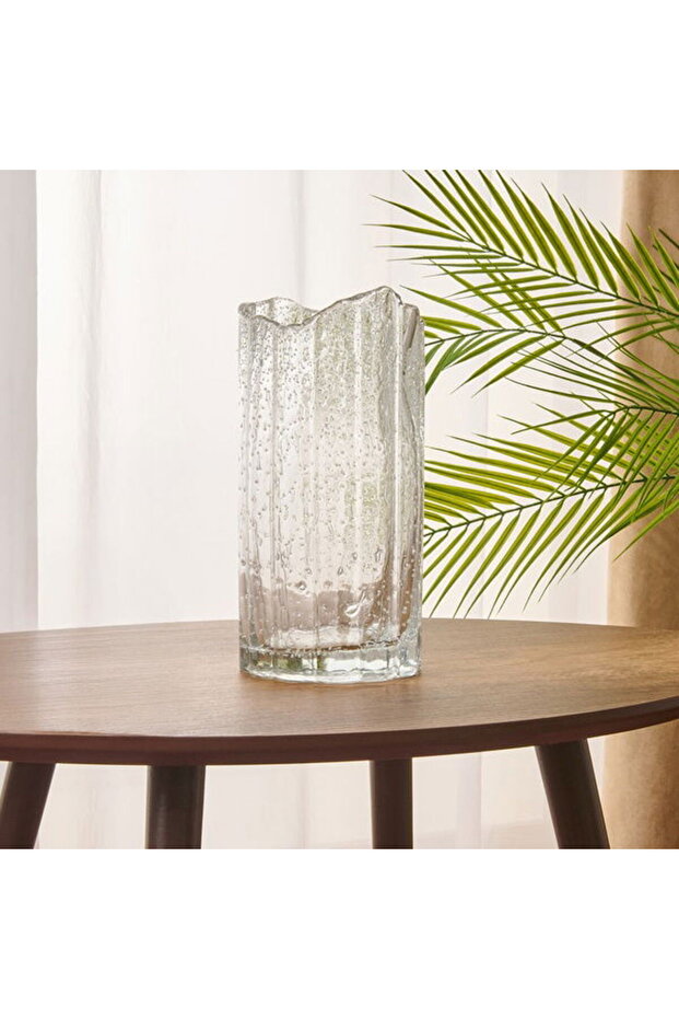 Deco Zen Vazo - Şeffaf - 12x25 cm - 1