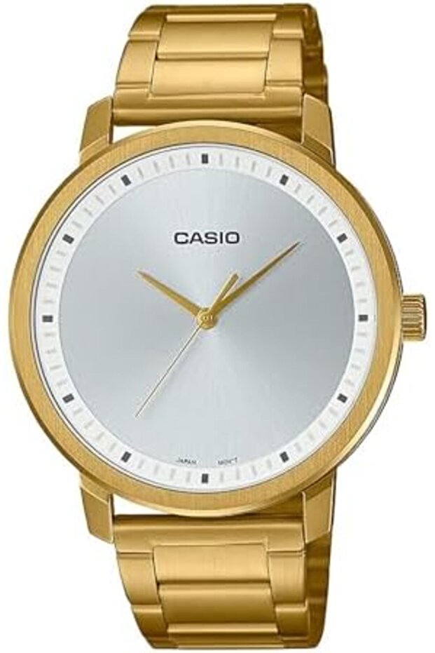 ساعة أنالوج بمينا فضي - 2