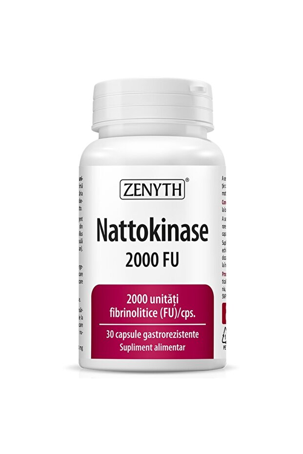 Nattokinase 2000 FU, Zenyth 30 capsule gastrorezistente - 1