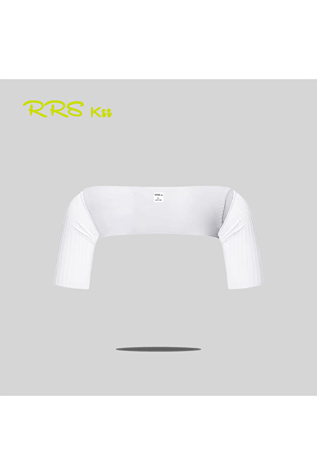 M WHITE RRSKIT كم هوائي مقاوم للرياح لركوب الدراجات التنافسية يقلل من مقاومة الرياح سريع الجفاف B