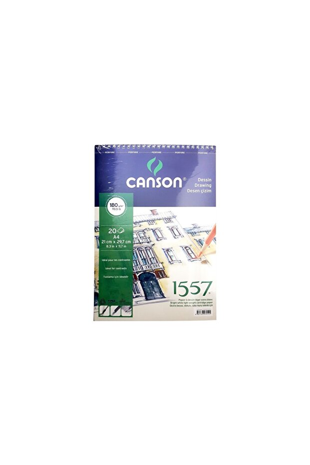 1557 Pattern Drawing Notebook 180Gr. 20 Sheets, A4 - 1
