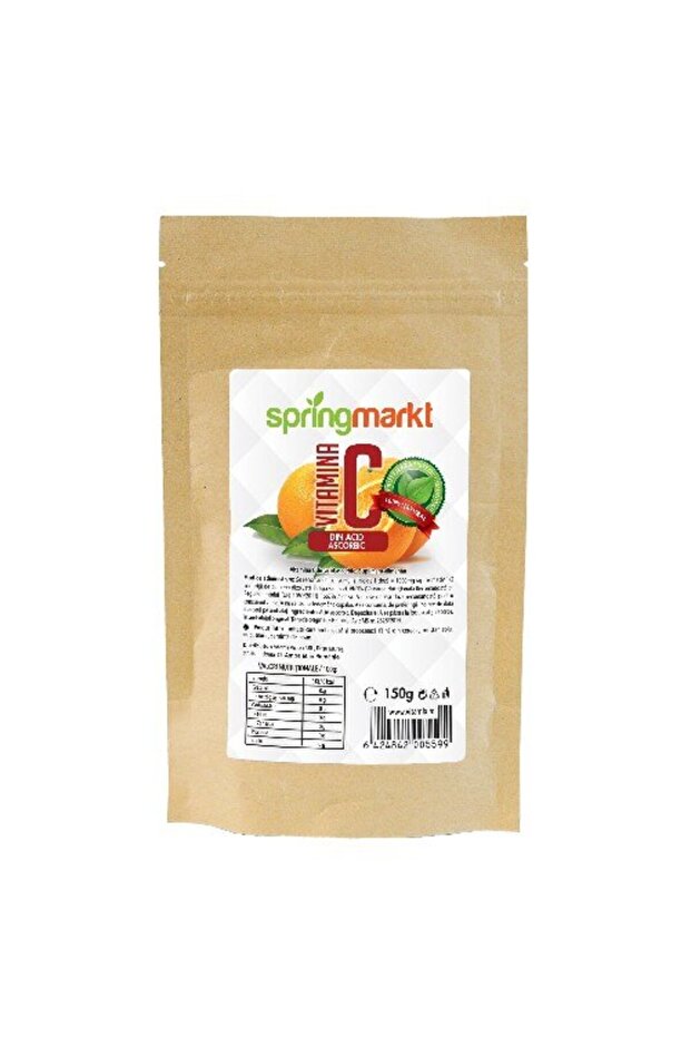 Vitamina C pudră (acid ascorbic), 150 g, - 1