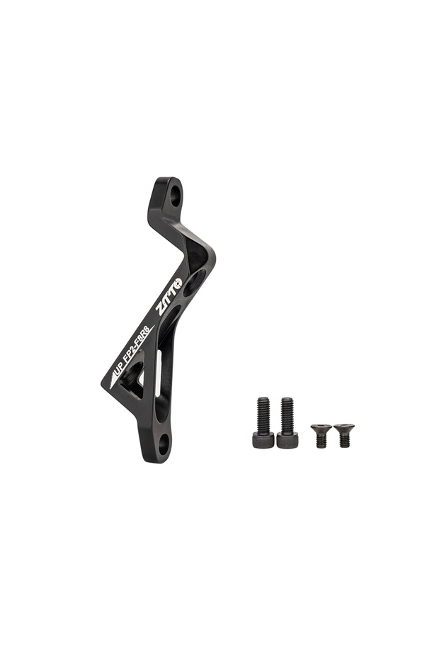 F8R8 Post Mount To Flat Mount Adapter Bicycle Disc Brake Adapter Bike Frame Fork PM to FM