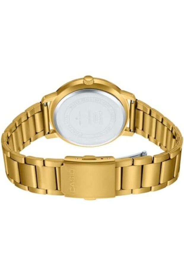 ساعة أنالوج بمينا فضي - 5