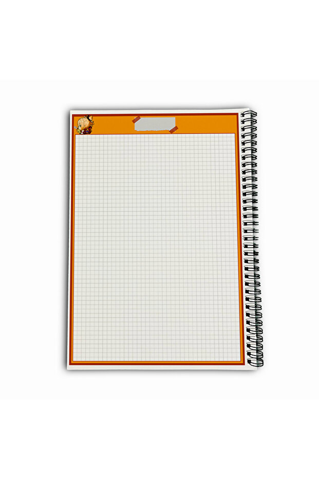 Genshin Impact Yoimiya Checkered A4 School Notebook 72 Sheets Model 2 - 6