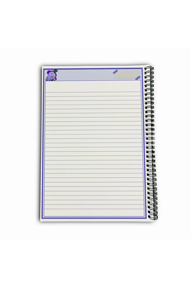 Genshin Impact Skirk Striped A4 School Notebook 72 Sheets Model 1 - 6