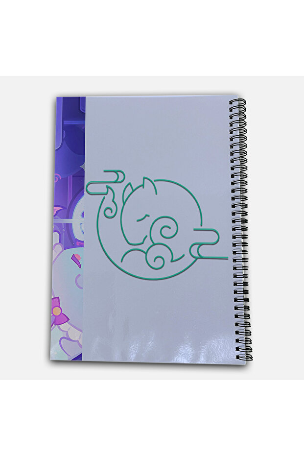 Genshin Impact Mizuki Unlined A4 School Notebook 72 Sheets Model 2 - 3