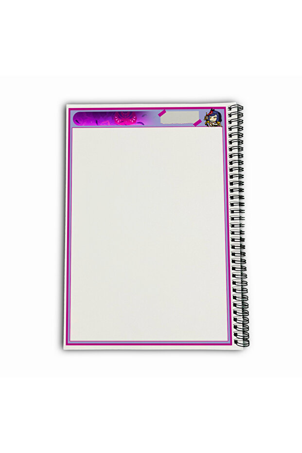 Genshin Impact Kujou Sara Unlined A4 School Notebook 72 Sheets Model 3 - 6