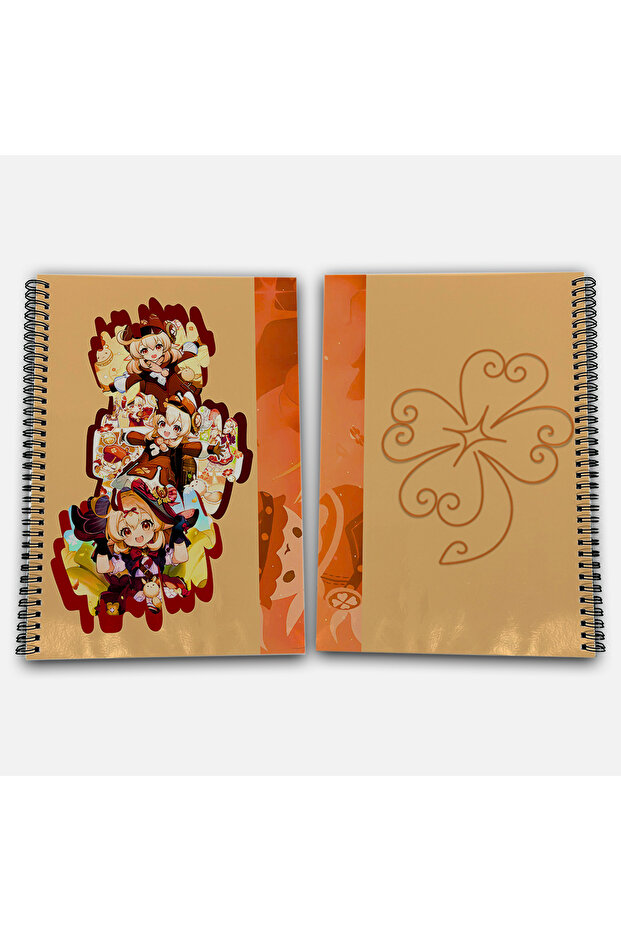 Genshin Impact Klee Checkered A4 School Notebook 72 Sheets Model 2 - 1