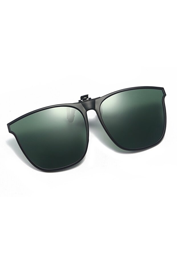 Ink Green Tablets Fashionable Polarized Myopia Glasses Clip Driver's Goggles Night Vision Glasses Ou