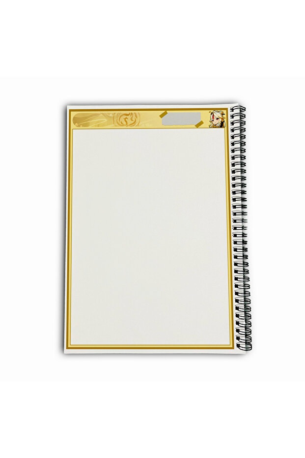 Genshin Impact Ningguang Unlined A4 School Notebook 72 Sheets Model 1 - 6