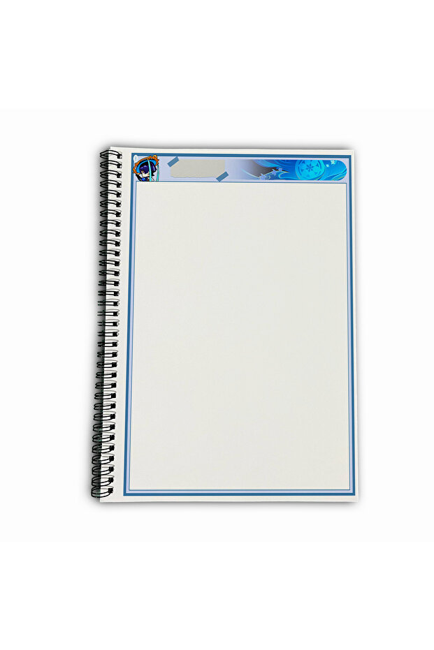 Genshin Impact Avare Wanderer Unlined A4 School Notebook 72 Sheets Model 3 - 5