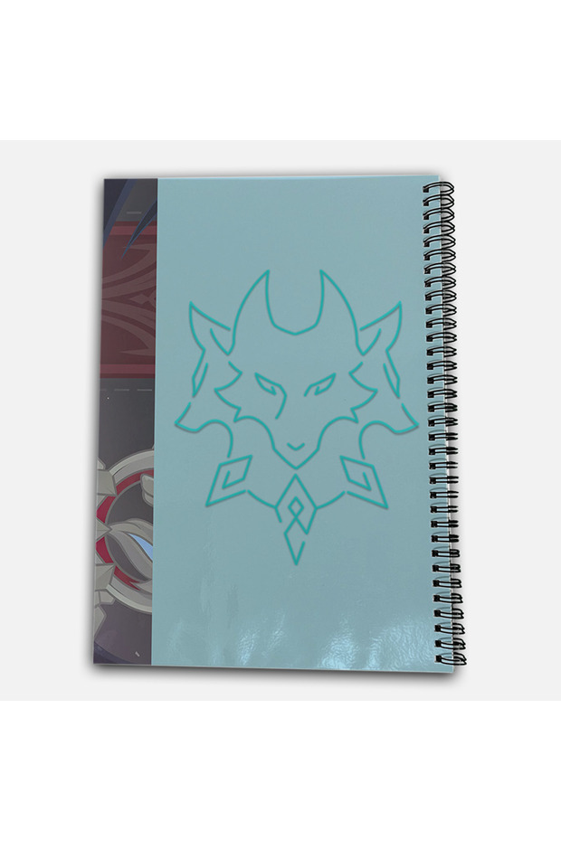 Genshin Impact Wriothesley Unlined A4 School Notebook 72 Sheets Model 2 - 3