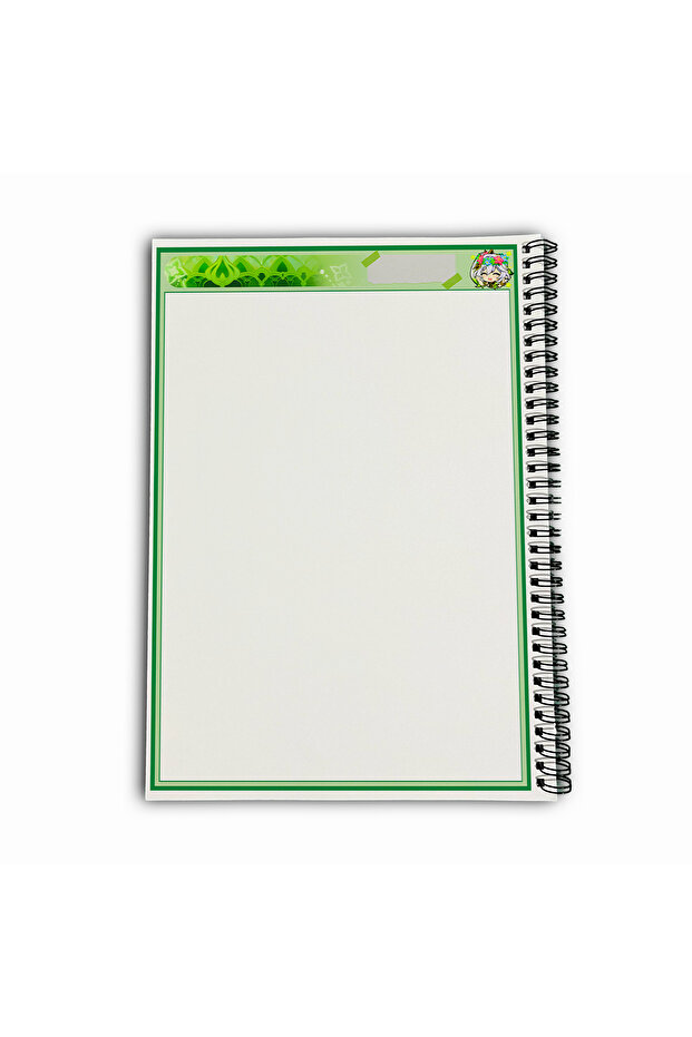 Genshin Impact Nahida Unlined A4 School Notebook 72 Sheets Model 1 - 6
