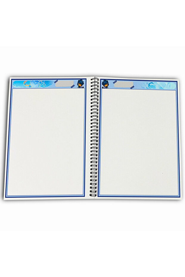 Genshin Impact Kaeya Unlined A4 School Notebook 72 Sheets Model 2 - 4